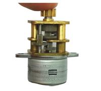 Precision 2-phase 4-wire 15 Stepper electronic starter DC 5V-12V Metal Gearbox Gear Reducer 1:100 Small Slow Speed Reducer 6V 7.2V EKFBQBGW