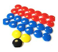 Precision 27 Pack 3Cm Magnetic Board Markers Football Rugby Futsal Tactics Theory Training
