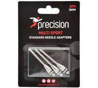 Precision 3 Pack - 3mm Standard Ball Inflator Needle Adapters - Football Pump Screw Thread