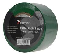 Precision Unisex Adult 38mm Sgr Sock Tape (Pack Of 5) Green (20M X 38mm)