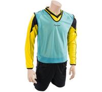 Precision 4-9 Years Kids Lightweight Sports Training Bib - Sky Blue Plain Football Vest