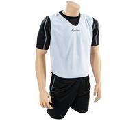 Precision 4-9 Years Kids Lightweight Sports Training Bib - White - Plain Football Vest