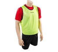 Precision 4-9 Years Kids Lightweight Sports Training Bib - Yellow - Plain Football Vest