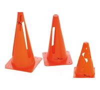 Precision 4 Pack 12" Orange Collapsible Sports Traning Cones Pop-Up Football Pitch Safety