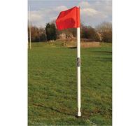 Precision 4 Pack 5Ft Football Corner Post & Sleeve Set - 50mm All Weather - Flags Not Inc