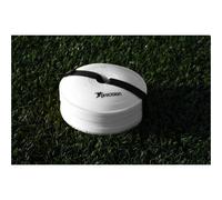 Precision 40X White Near Flat Sports Pitch Markers 8.5 Inch Round Slim Cones & Carry Bag