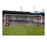 Precision 4X Full Size Football Net Top Bins Target Set Freekick Penalty Accuracy Training