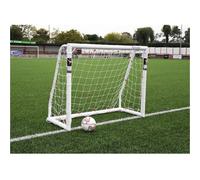 Precision 5 X 4 Feet Match Approved Football Goal Posts & Net - All Weather Outdoor Rated
