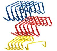 Precision Flat Agility Hurdles 6-inch Yellow – Set of 6