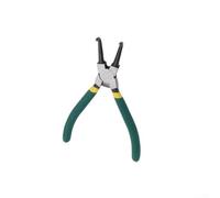 Precision 7-Inch Snap Ring Pliers | Steel Construction, Non-Slip Double-Dip Spring Handle, for Internal & External Snap Rings, Automotive & Machinery Professional Use(Bent internal)