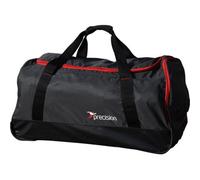Precision 75X35X40Cm Large Trolley Holdall Bag - Grey/red 105L Rip Stop Sports Luggage
