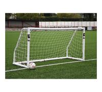 Precision 8 X 4 Feet Match Approved Football Goal Posts & Net - All Weather Outdoor Rated