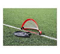 Precision 80 X 45Cm Pop Up Weighted Football Training Goal / Net - Portable Side Game