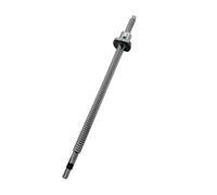 Precision 850mm Left-Hand Ball Screw Assembly with Unprocessed Reverse Thread Nut Bearing - High Efficiency Linear Motion for CNC Machines and Robotics