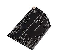 Precision 8in1 Guitar String Action Gauge Fret Rocker Ruler Luthier Tool
