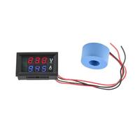 Precision AC miniature current transformer sensor AC 50-500V 10A 50A 100A 220V Voltage Current Meter Tester Detector Current Transformer(AC60-500V 10A)