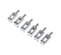 Precision-Adjustable Metal Guitar Saddles, Quick Assembly & Sound Customization for Tremolo Bridges Quickly Install Tremolo Bridge