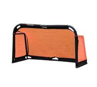 Precision Aluminium Folding Football Goal Coral/black (One Size)