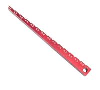 Precision Aluminum Alloy Ride Height Gauge 3-10mm for 1/10 RC Crawlers - Essential Droop Adjustment Tool for Off-Road RC Cars (Red) - Enhance Performance & Tuning Accuracy