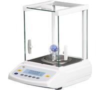Precision Analytical Balance with Windshield and Auto-Calibration for Laboratory Use