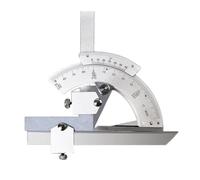 Precision Angle Measuring Finder Ruler Tool - Stainless Steel Universal Protractor