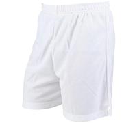 Precision Attack Football Shorts Adult - White 30"-32" (S)