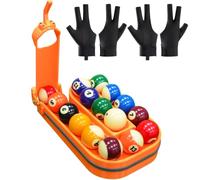 Precision Billiard Training Rack, Holds 15 Balls, Perfect Alignment