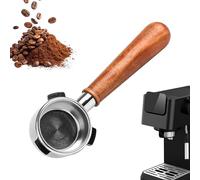 Precision Bottomless Portafilter, 54mm Espresso Extraction Tool, Stainless Filter Basket with Open Base, Professional Brewing Component, Kitchen Tool with Modern Design, Coffee Accessory for Home Cafe