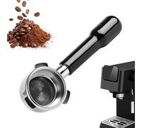 Precision Bottomless Portafilter, 54mm Espresso Extraction Tool, Stainless Filter Basket with Open Base, Professional Brewing Component, Kitchen Tool with Modern Design, Coffee Accessory for Home Cafe