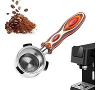 Precision Bottomless Portafilter, 54mm Espresso Extraction Tool, Stainless Filter Basket with Open Base, Professional Brewing Component, Kitchen Tool with Modern Design, Coffee Accessory for Home Cafe