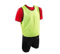 Precision Childrens/kids Mesh Training Bib Fluorescent Yellow (10-14 Years)