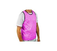 Precision Childrens/kids Reversible Mesh Training Bib Pink/sky Blue (4-9 Years)