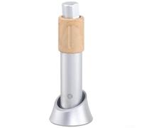 Precision Coffee Distribution Needle with Telescopic Stainless Steel Shaft and Magnetic Base for Consistent For Espresso Shots (Silver)