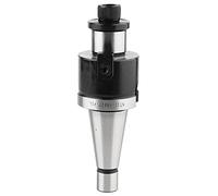 Precision Collet Chuck Tool Holder, CNC Milling Tool Holder, High Speed Steel CNC Collet Chuck for Boring Machine with M12 Thread and 12mm Tail Aperture (NT30-FMB27 M12)