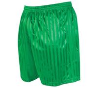 Precision Continental Striped Football Shorts in Green | Size: Small Precision Green S