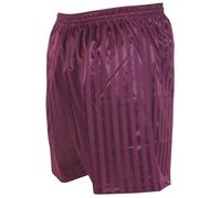 Precision Continental Striped Football Shorts in Maroon | Size: 2XL Precision Maroon 2XL