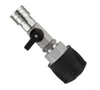 Precision Control Pressure Washer Nozzle With Quick Connect System For Garden Hose, Adjustable Metal Sprayer For Rv And Home Yard Cleaning, Brass Fitting For Outdoor Washing Needs(14 valve plastic)