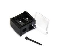 Precision Cosmetic Pencil Sharpener for Eyebrow Eyeliner 2 Holes