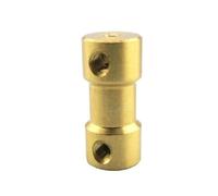 Precision Coupling, 1pc 2mm/2.3mm/3mm/3.17mm/4mm/5mm/6mm Brass Flexible Motor Shaft Coupling Coupler Motor Transmission Connector(3.17mm-2mm)