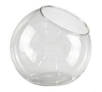 Precision Crafted Clear Borosilicate Glass Bauble Ball for Terrarium Building and Botanical Display Purposes (18cm)