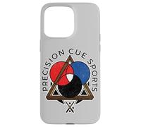 Precision Cue Sports Snooker Player Billiard Ball Triangle Case for iPhone 15 Pro Max