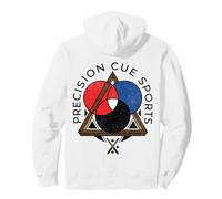 Precision Cue Sports Snooker Player Billiard Ball Triangle Pullover Hoodie