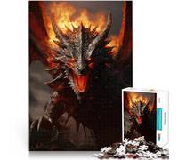 Precision Cut 2000 Piece Jigsaw Puzzle “Dragons artwork” Made of cardboard，for age 14 years and over Perfect decoration Difficult Hard Gifts for Women Men 。size：70x100cm/27.5x39.3inch