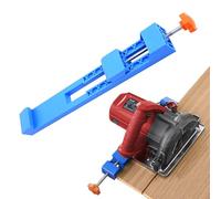 Precision Cutting & Milling Guide - Adjustable Base & Edge Positioner Clamp for Electric Circular Saws - Compatible with 5.5-8.3 Inch Blades, Enhanced Stability for Woodworking & DIY Projects