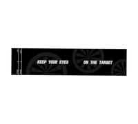 Precision Dart Flooring Mat - Non Slip Throw Zone, 118.11 Inches Rubber Lane with Distance Alignment, Resistant, Guard, Competitive Game Accuracy Trainer for Indoor Scoring Setup Use