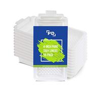 Precision Defined Paint Trays, Paint Roller Trays Liner, Plastic Paint Pan for Roller Brushes, Painting Tray for Painting with Deep Paint Pocket (Paint Tray Liner (10-Pack), 4-inch (10 cm))