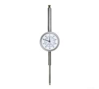 Precision Dial Indicator 0-50mm Range with 0.01mm Resolution, ±0.03mm Accuracy, Locking Screw, 8mm Stem, for Metalworking Measurement