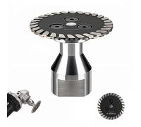 Precision Diamond Carving Wheel (30/40/50/60 mm) Grinding Disc for Granite, Marble, Stone, Concrete - Compact Carving Tool for Angle Grinders, Rotary Tools, and Power Drills (60mm)