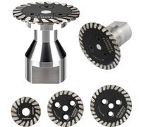 Precision Diamond Carving Wheel (30mm/40mm/50mm), High-Density Wet & Dry Use Metal Cutting Saw, Diamond Cutting Wheel Saw for Angle Grinder, Removable Flange for Granite, Porcelain, Tile(40mm 2Pcs)