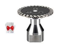 Precision Diamond Carving Wheel (40mm/50mm), High-Density Diamond Blade for Angle Grinder, for Granite, Marble, Ceramic, Porcelain (1.97in/50mm)